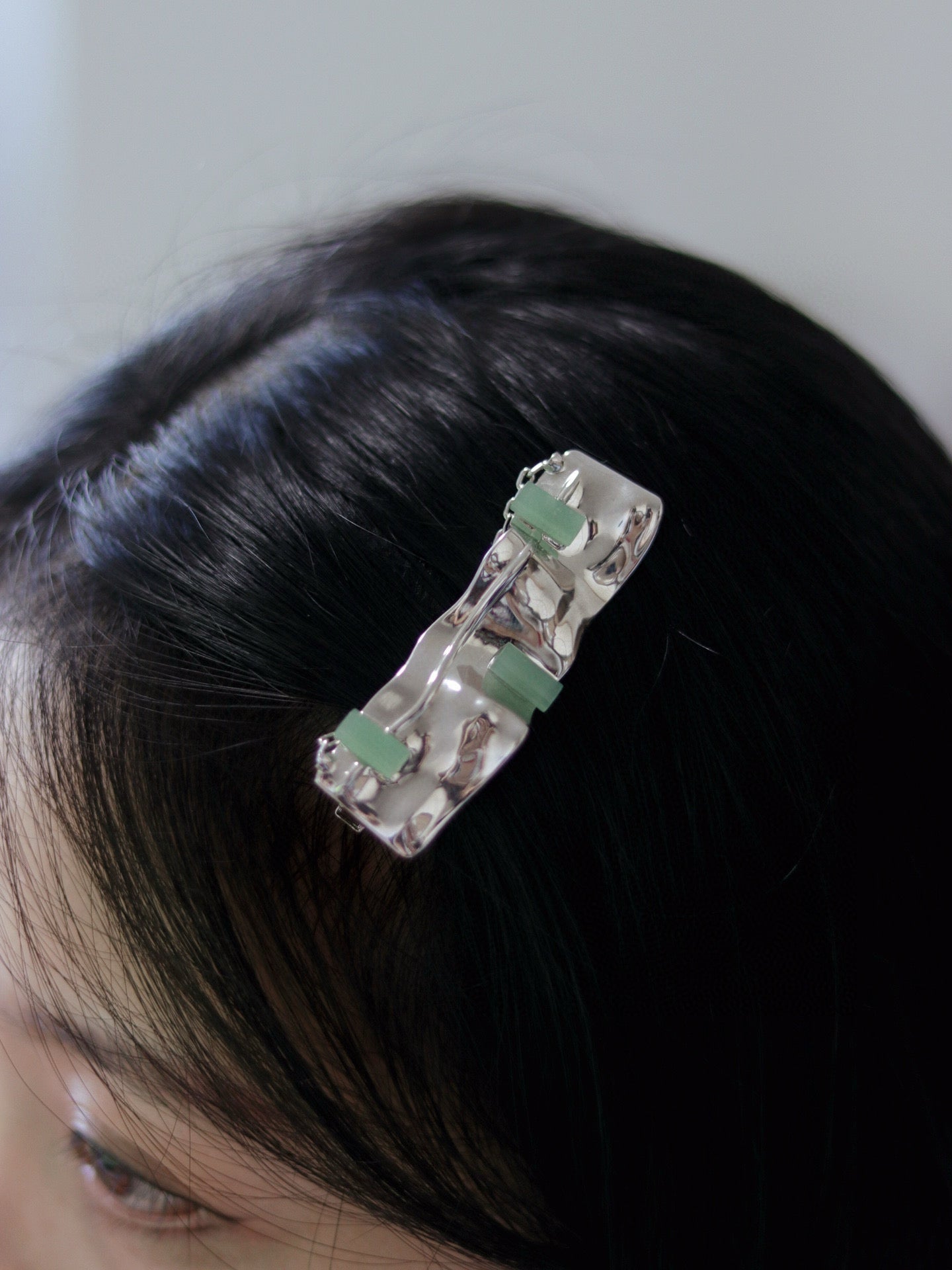 Jade Hair Clip